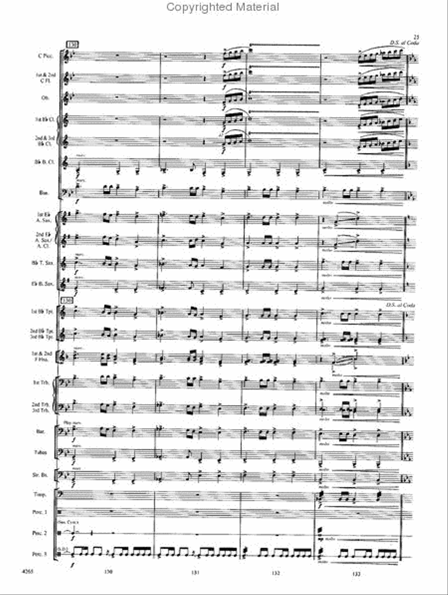 River of Life River of Life Concert Band scores gallery preview page 24