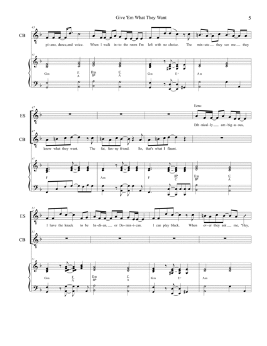 Give 'Em What They Want Small Ensemble scores gallery preview page 5