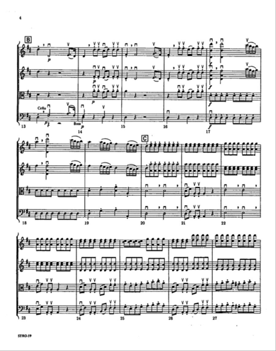 Sinfonia in D, Op. 18, No. 1: Allegro assai, 1st movement