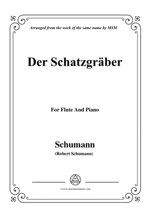 Schumann-Der Schatzgräber,for Flute and Piano