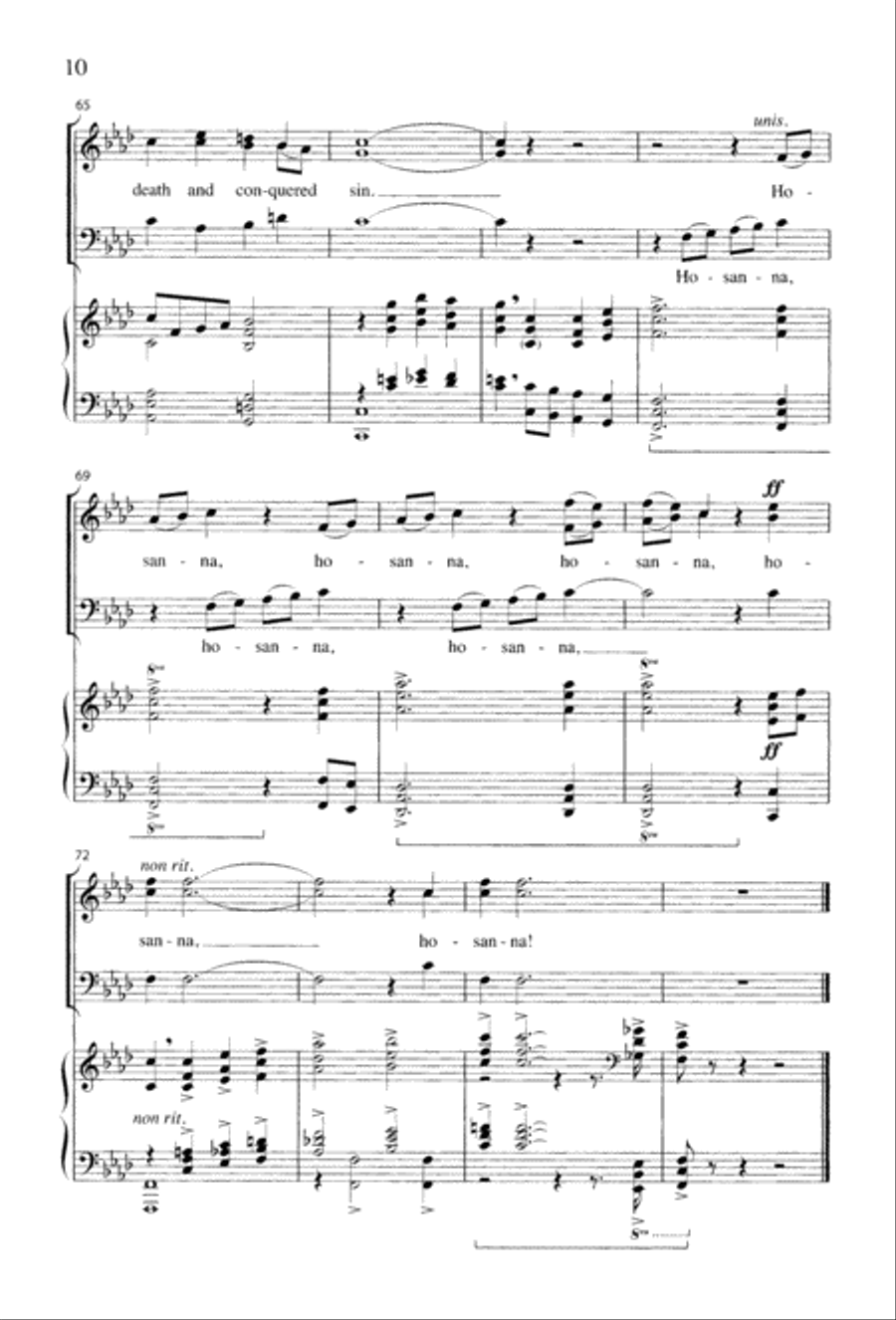 Christ the Crucified 3-Part scores gallery preview page 12