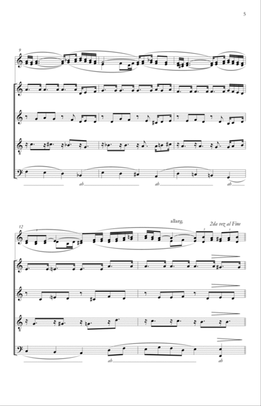 Aria (cantilena) Divisi scores gallery preview page 5