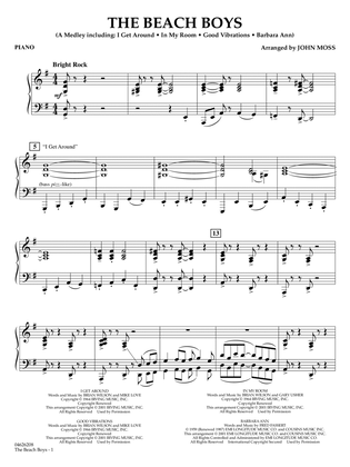 The Beach Boys (arr. John Moss) - Piano