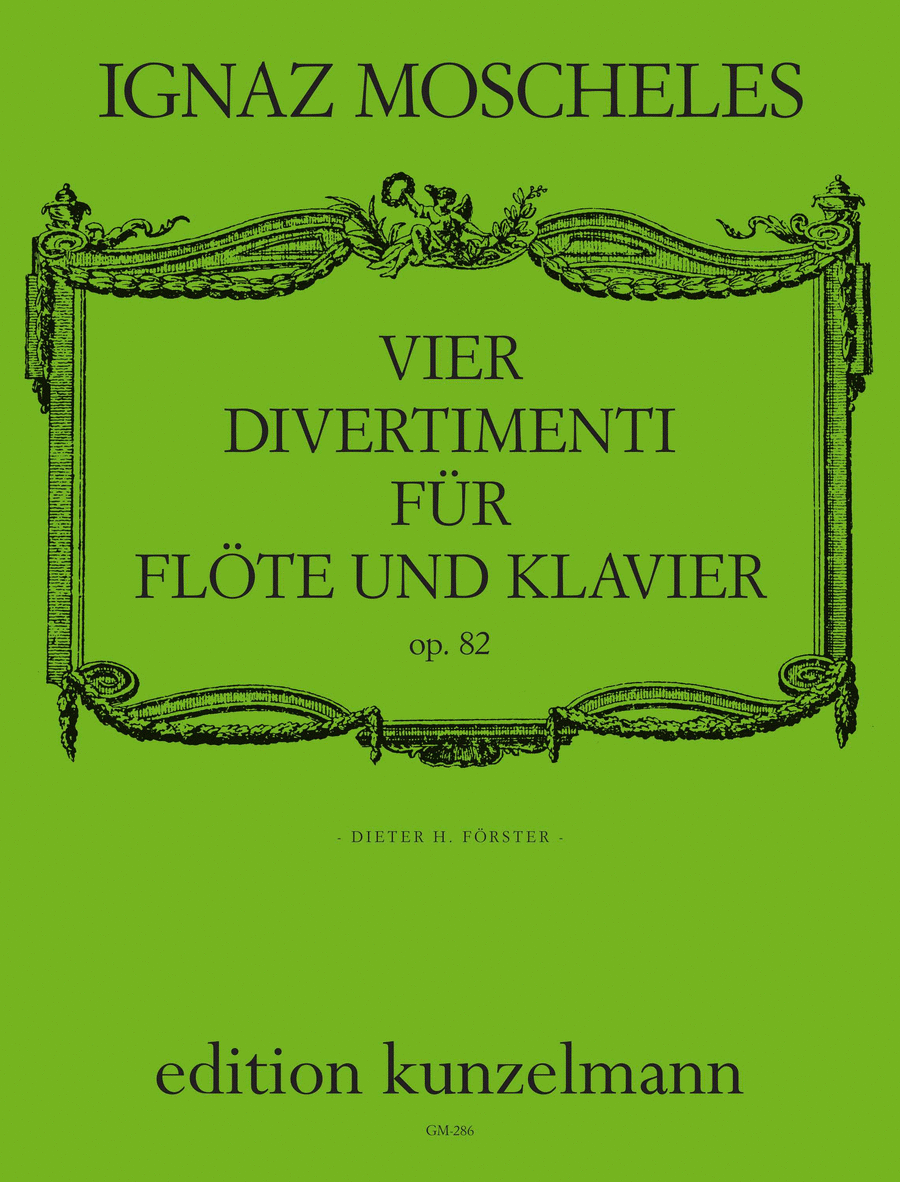 4 Divertimenti Flute Solo scores gallery preview page 1