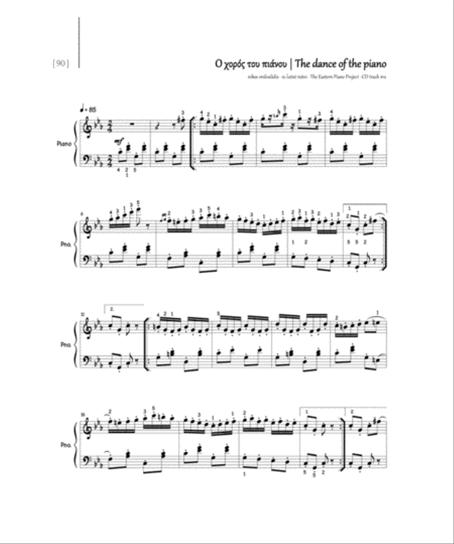 The dance of the piano Piano Method scores gallery preview page 2