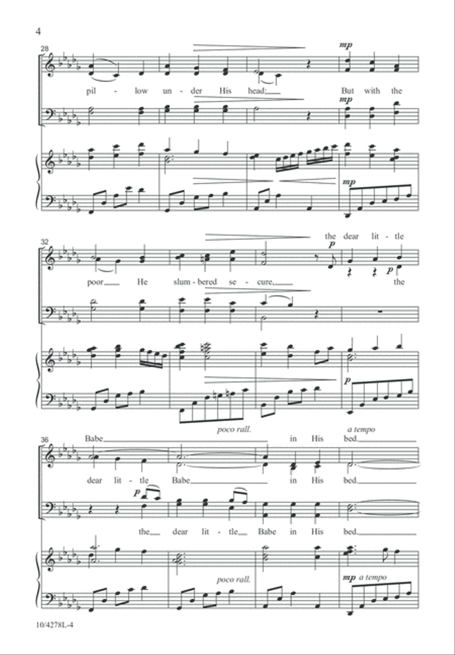 Dear Little Stranger Dear Little Stranger 4-Part scores gallery preview page 4