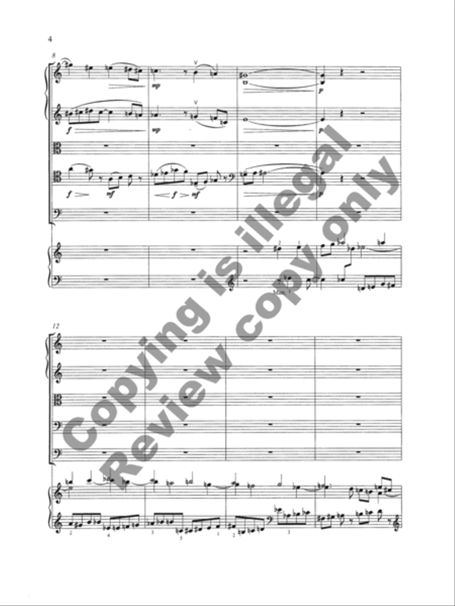 Sonata No. 3 for Organ & Strings