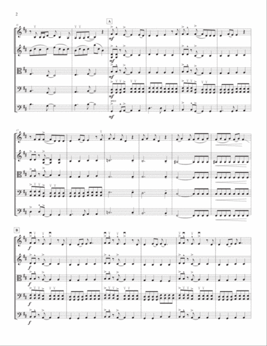 Because The Night Because The Night String Orchestra scores gallery preview page 2