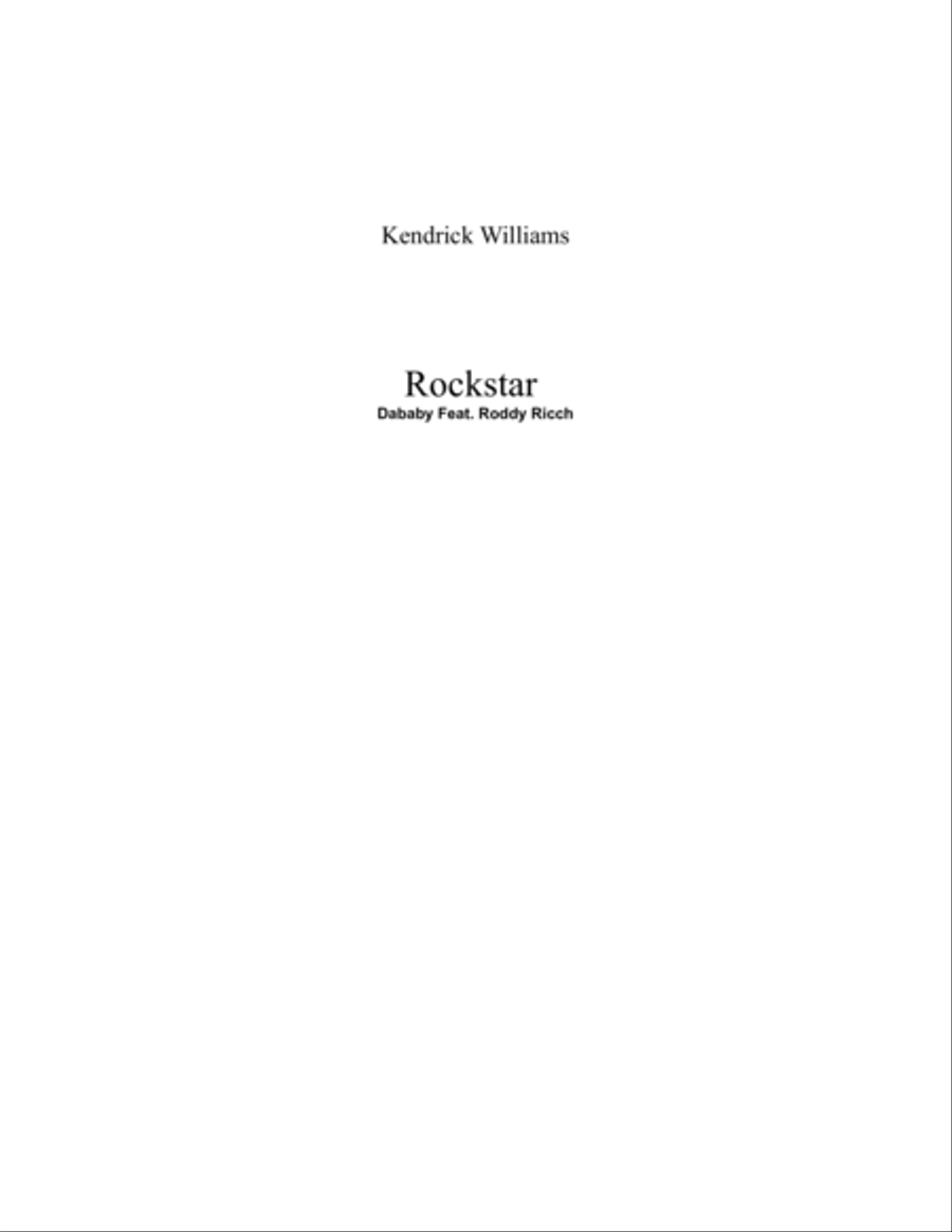 Rockstar Rockstar Large Ensemble scores gallery preview page 1