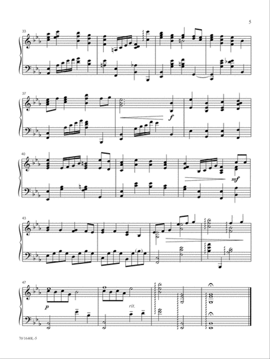 All Nature Sings Piano Solo scores gallery preview page 5