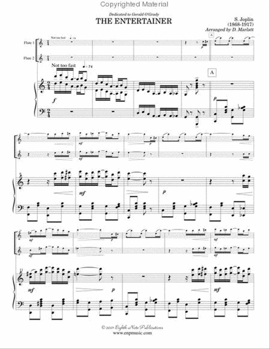 <br>Sheet music extract