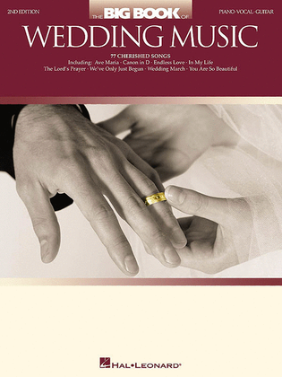 Book cover for The Big Book of Wedding Music - 2nd Edition