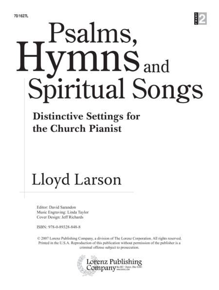 Psalms, Hymns and Spiritual Songs image number null