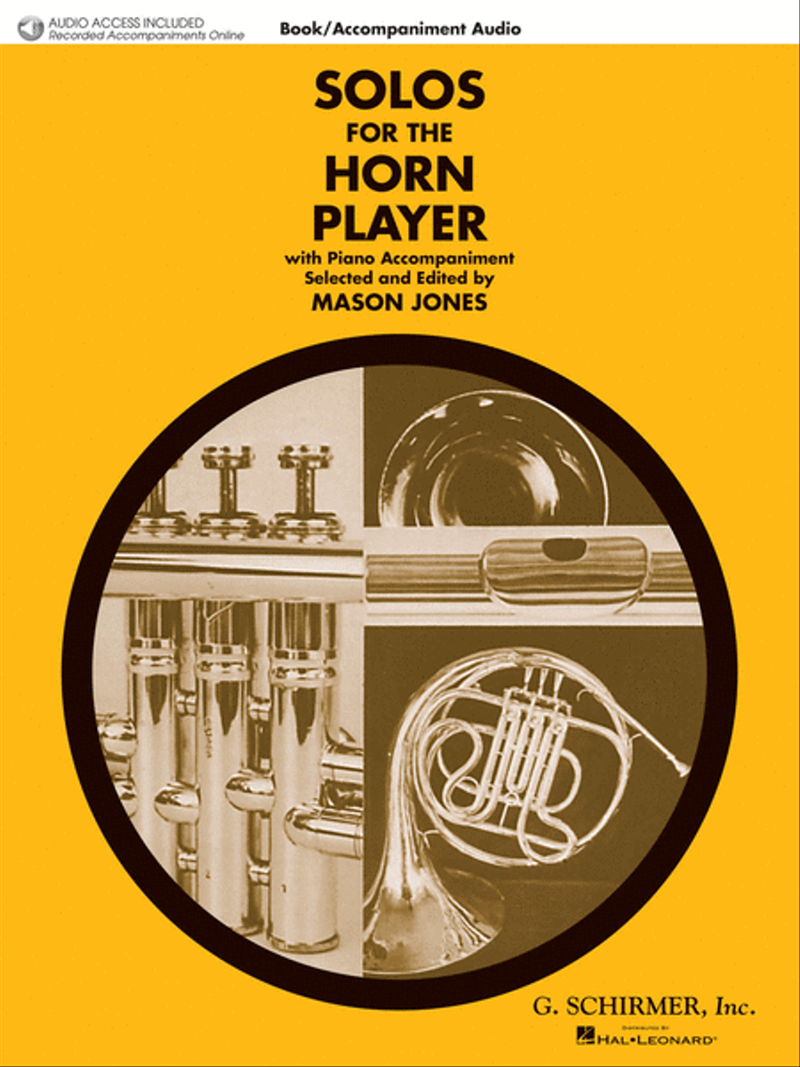 Solos for the Horn Player Piano Accompaniment scores gallery preview page 1