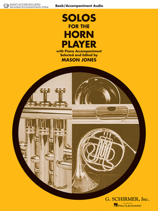 Book cover for Solos for the Horn Player