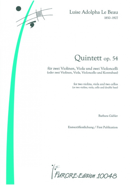 String Quintet op. 54 (1900)