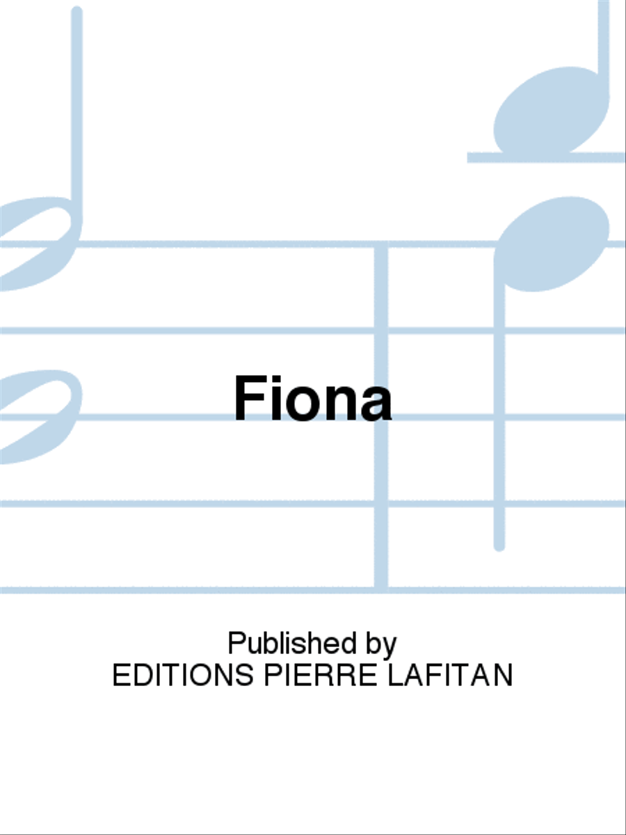 Fiona Tenor Saxophone scores gallery preview page 1