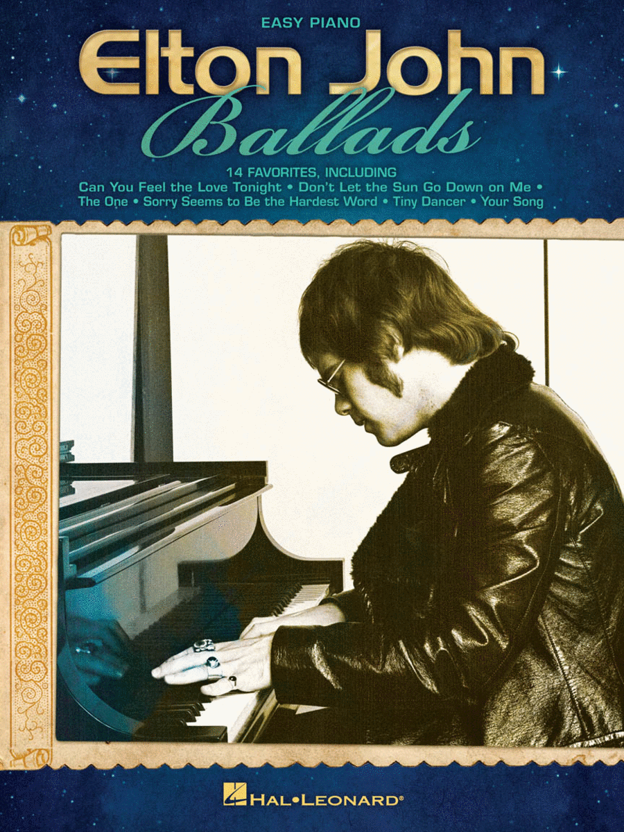 Elton John Ballads Easy Piano scores gallery preview page 1