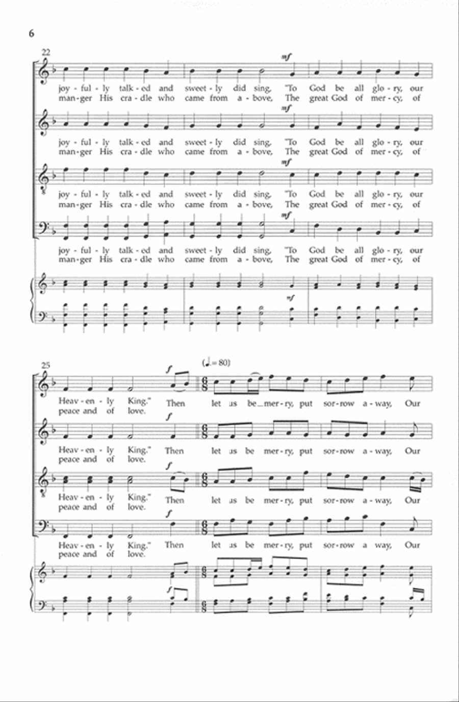 A Virgin Unspotted (Judea) 4-Part scores gallery preview page 6