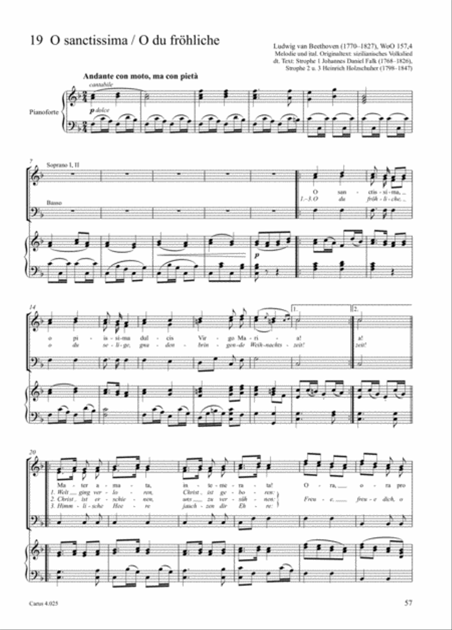 Choral Collection Beethoven Choir scores gallery preview page 9