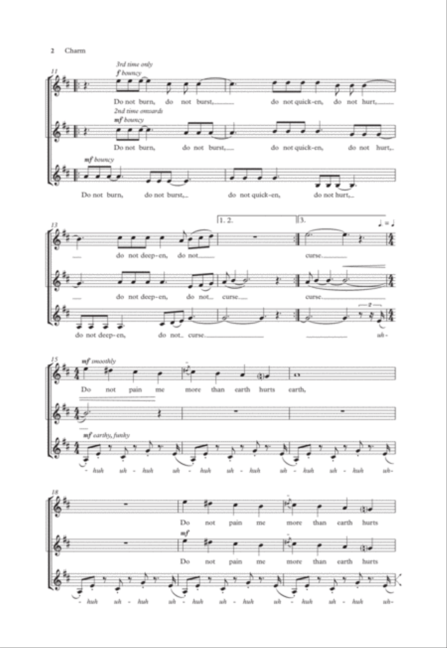 Charm Choir scores gallery preview page 2
