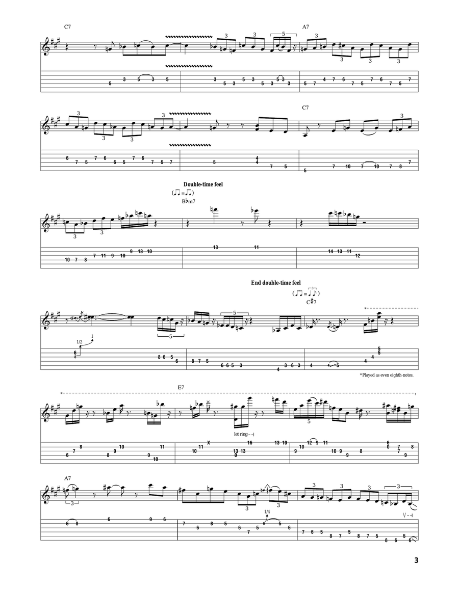 Extrapolation Acoustic Guitar scores gallery preview page 3