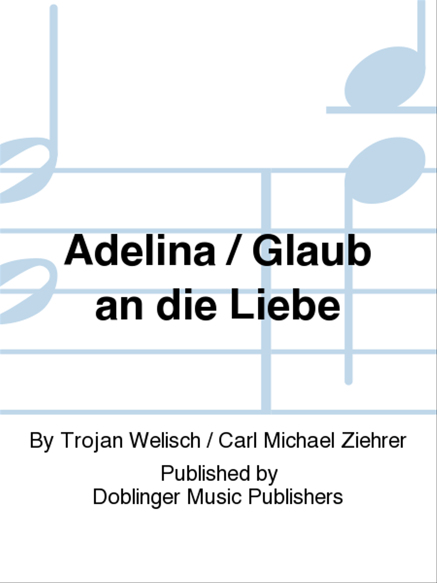 Adelina / Glaub an die Liebe String Orchestra scores gallery preview page 1