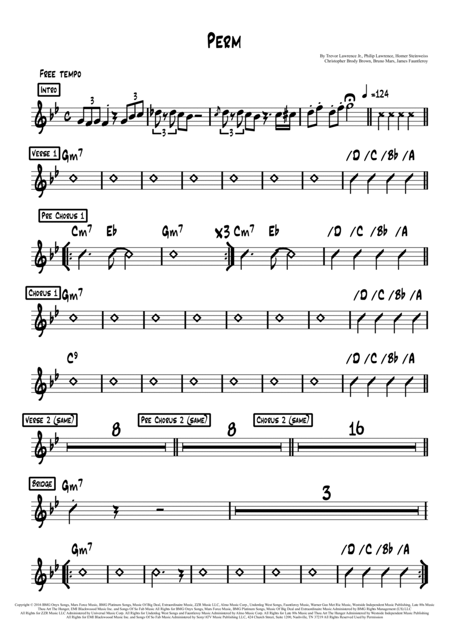 Perm Easy Piano scores gallery preview page 1