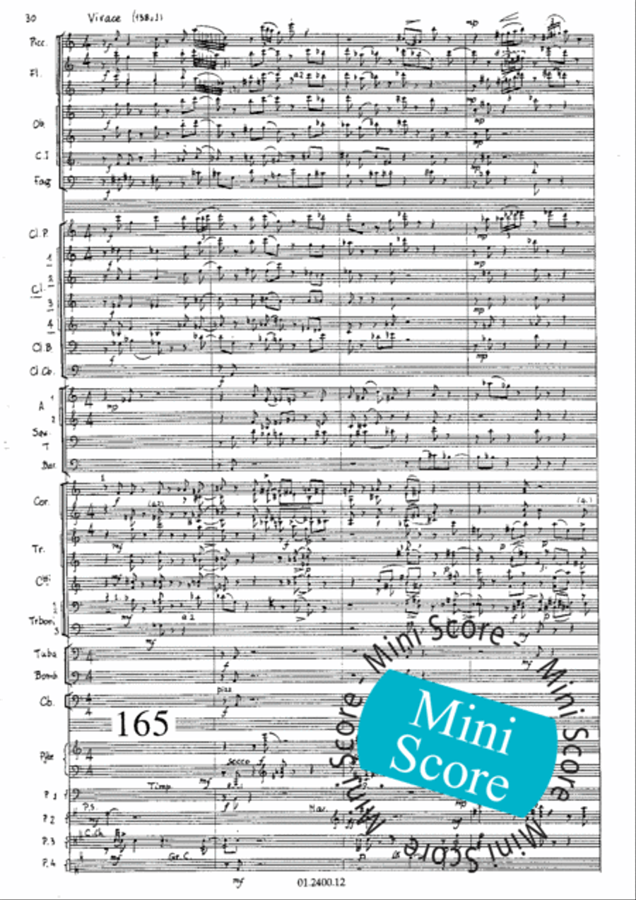 Aratoro I Aratoro I Concert Band scores gallery preview page 34