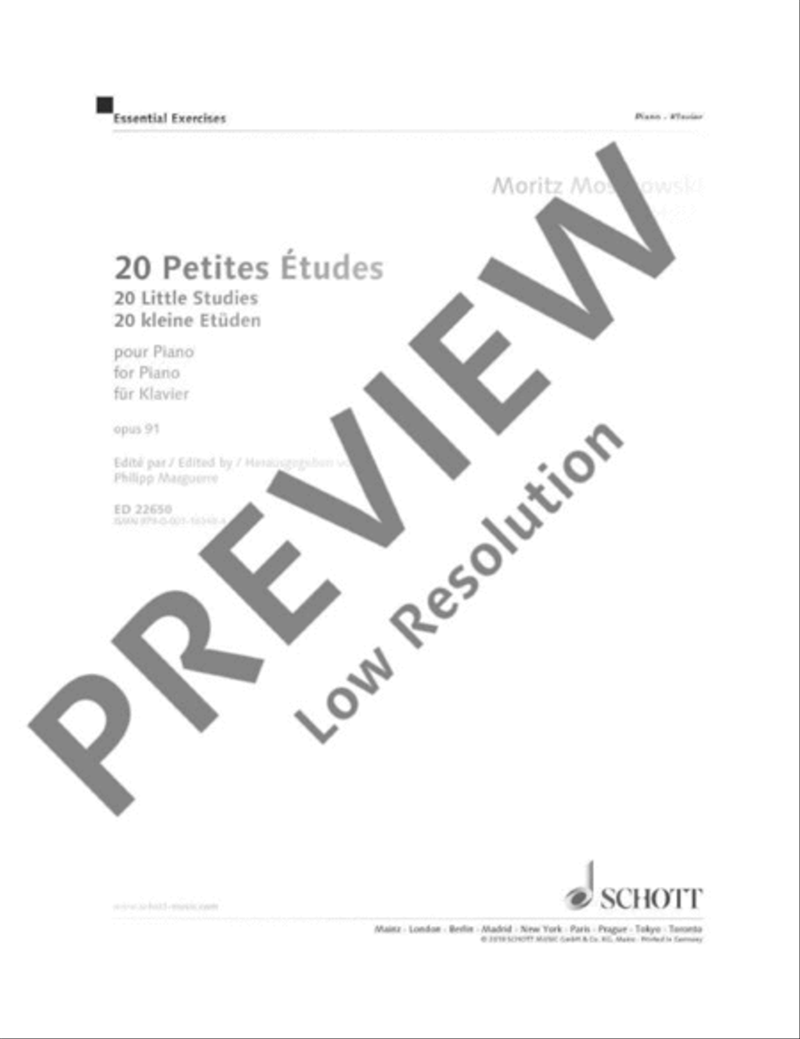 20 Little Studies Piano Method scores gallery preview page 2