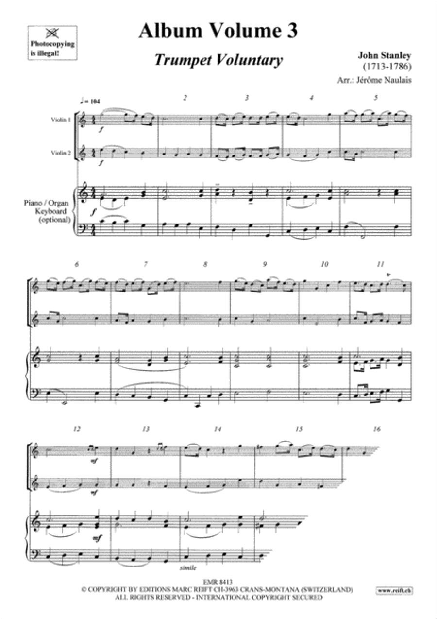 Duet Album Volume 3 Violin scores gallery preview page 3