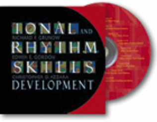 Book cover for Tonal and Rhythm Skills Development