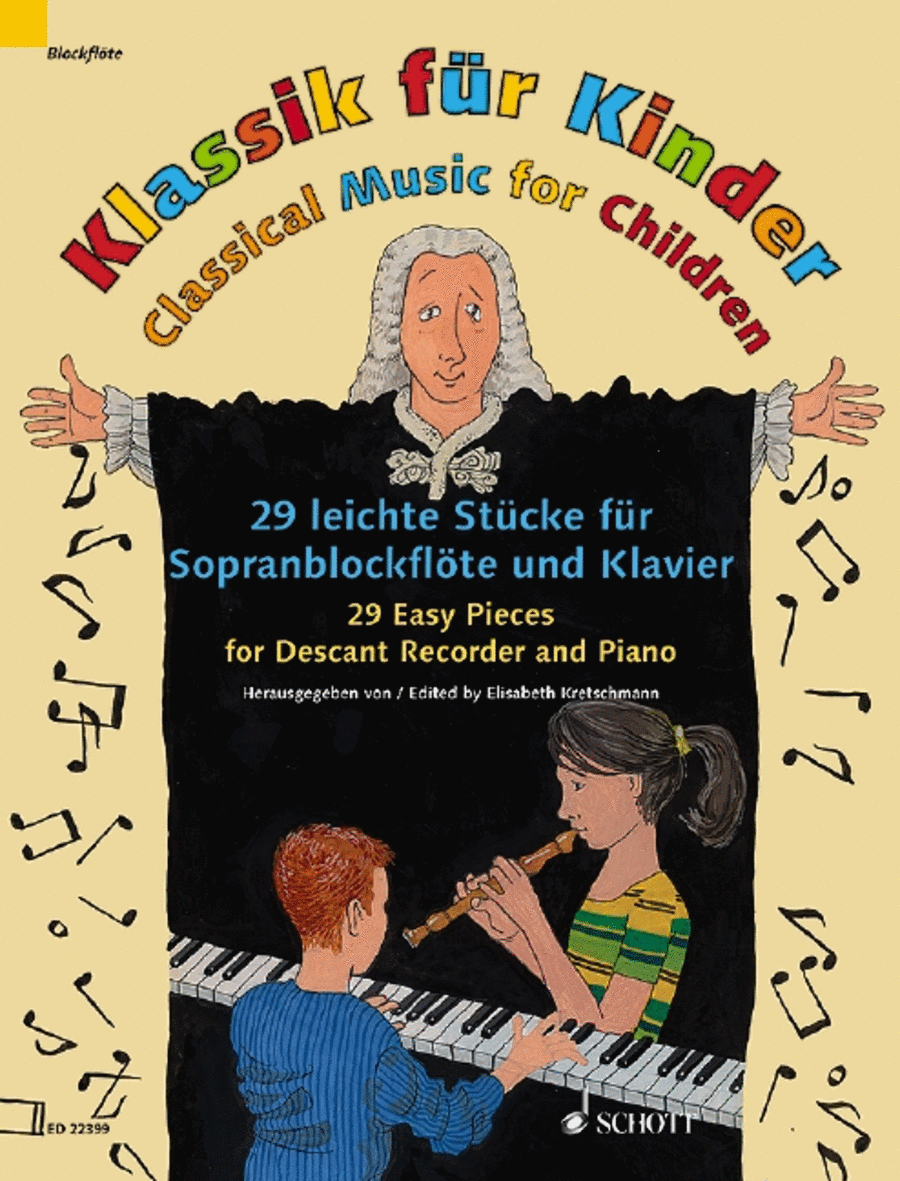 Classical Music for Children Soprano Recorder scores gallery preview page 1