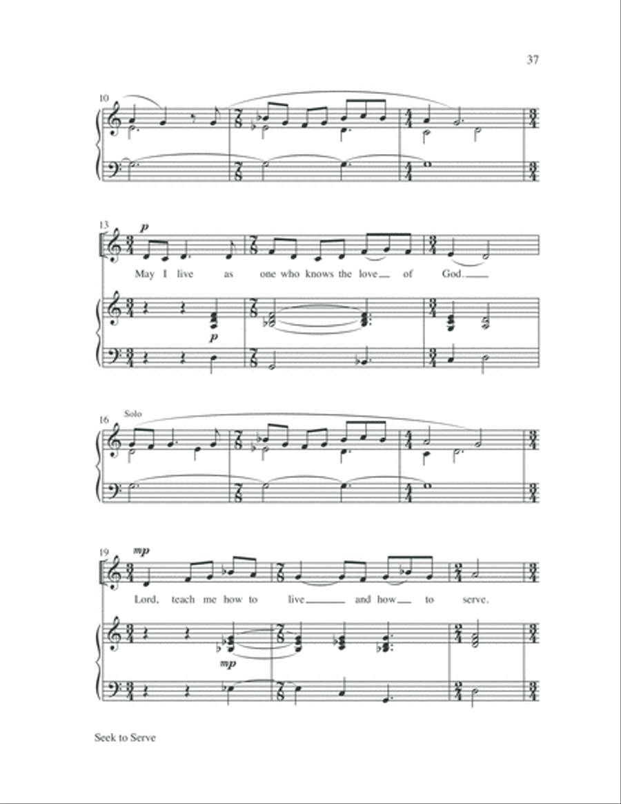 Easy Anthems, Vol. 4 Easy Anthems, Vol. 4 3-Part scores gallery preview page 38