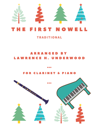 Book cover for The First Nowell for Solo Clarinet