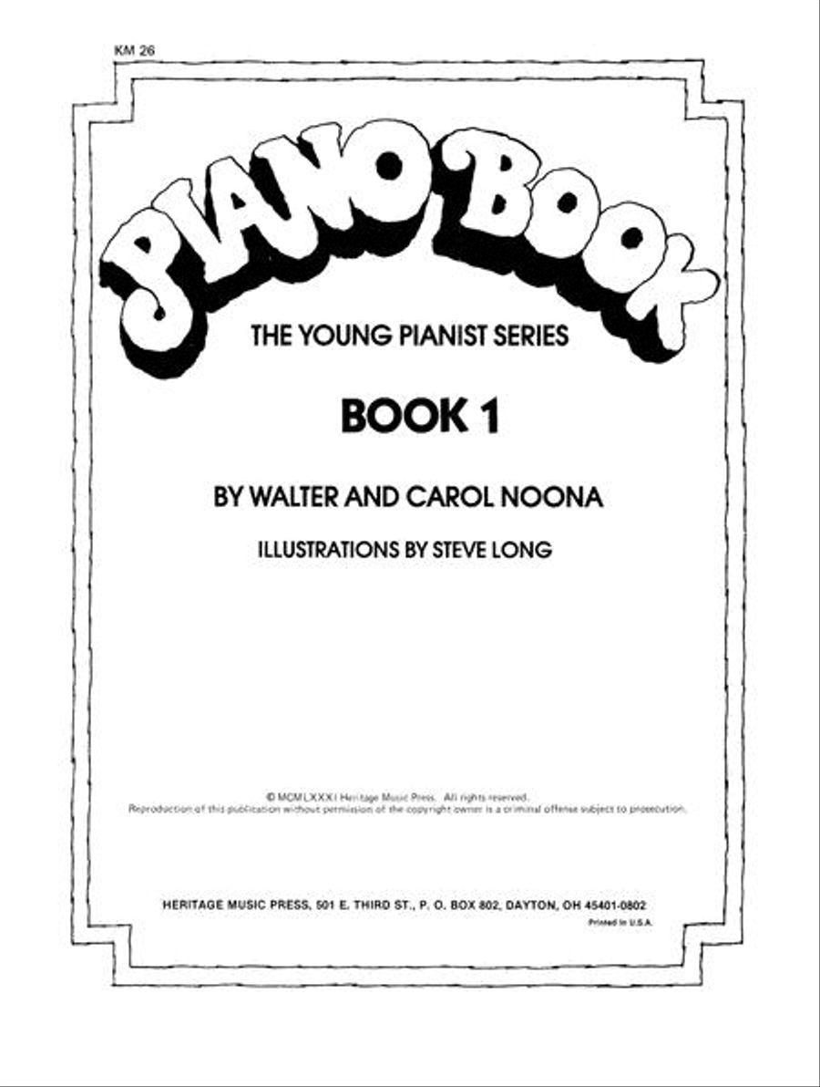 Noona Young Pianist Theory Pages Primer Piano Method scores gallery preview page 2