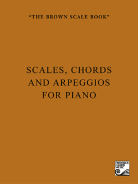 The Brown Scale Book by Various Piano Method - Sheet Music
