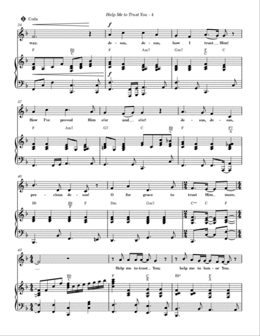 Help Me to Trust You Voice scores gallery preview page 5