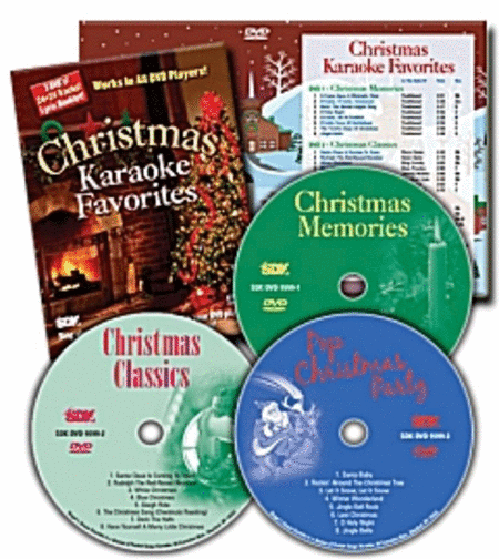 Sdk Christmas Karaoke Favourites 3Dvd Pack
