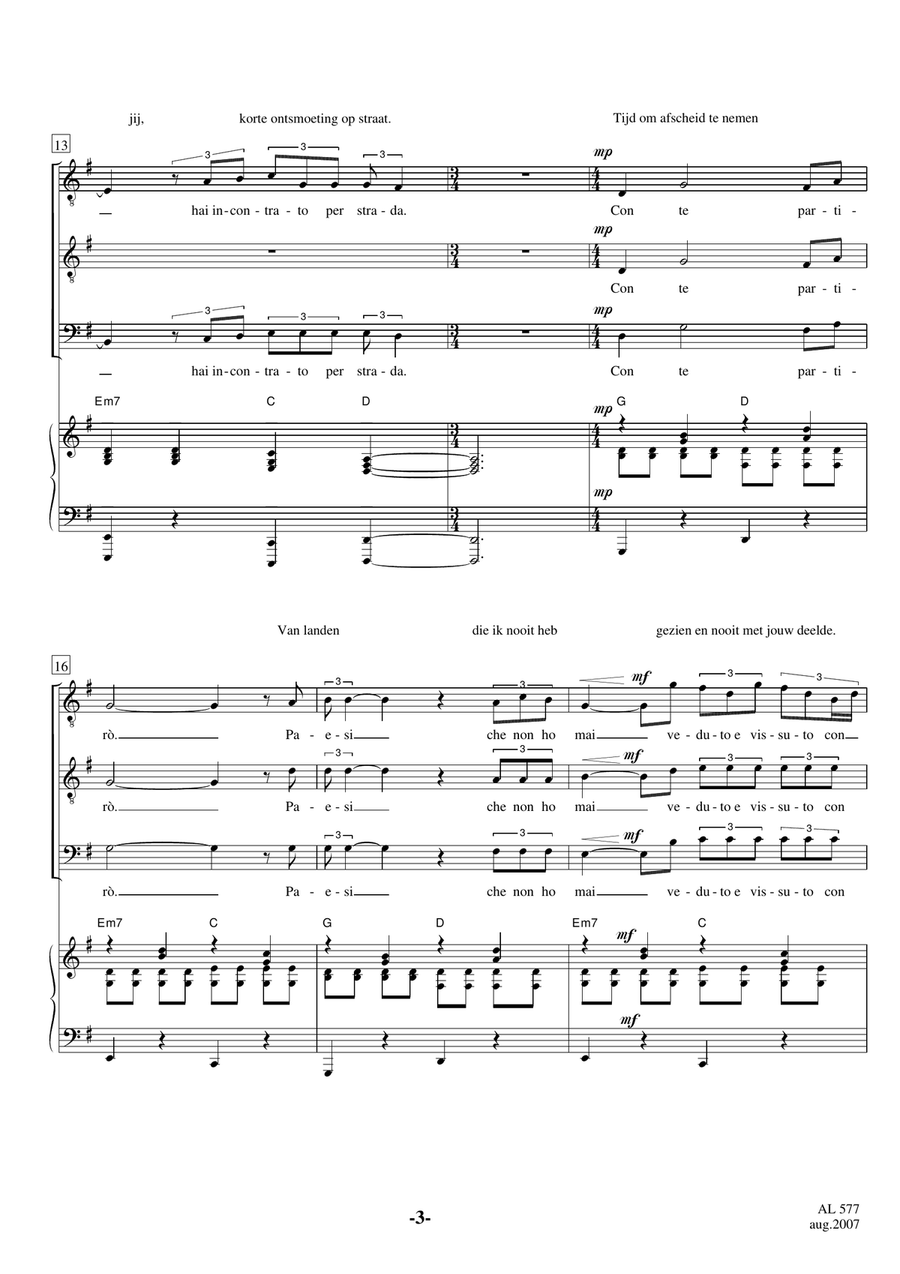 Con Te Partiro (Time To Say Goodbye) TTBB scores gallery preview page 3