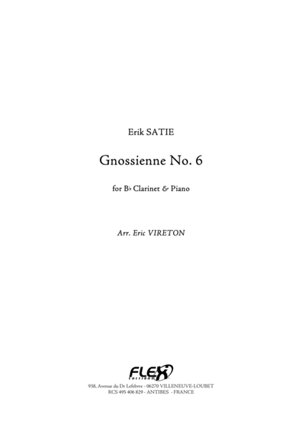 Gnossienne No. 6 image number null