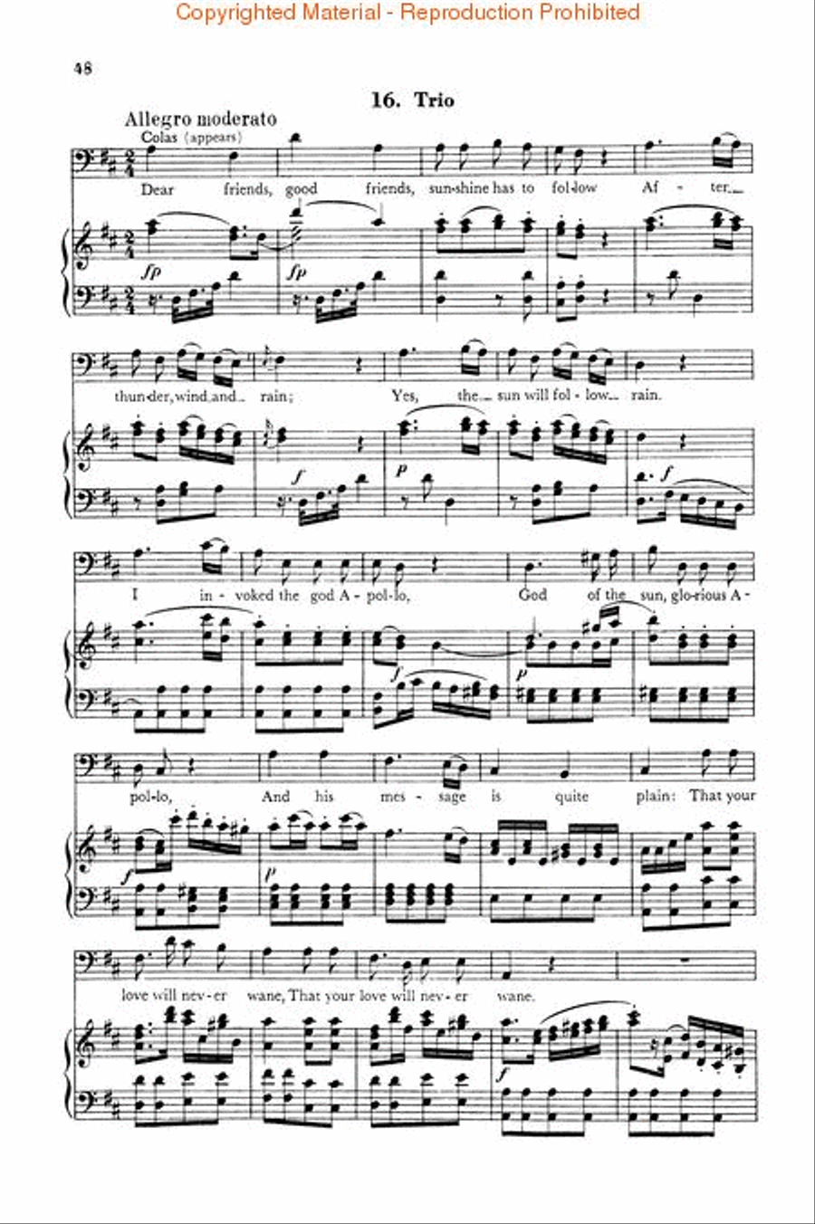 Bastien and Bastienne Voice scores gallery preview page 4