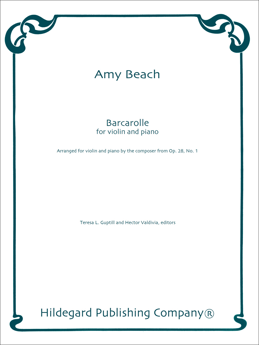 Barcarolle Chamber Music scores gallery preview page 1