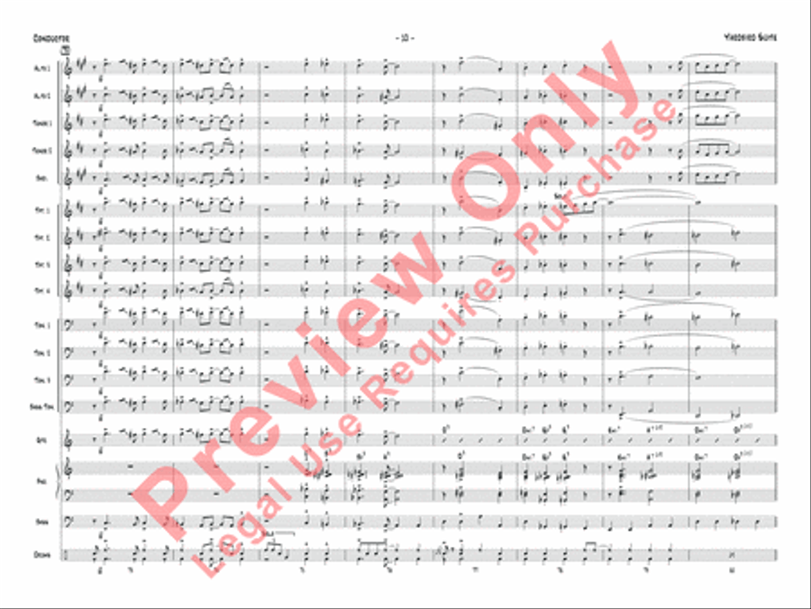 Yardbird Suite Jazz Ensemble scores gallery preview page 13