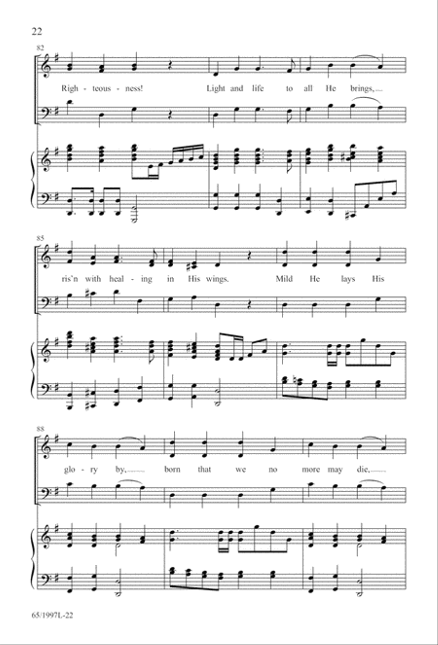 Candles and Carols Candles and Carols 3-Part scores gallery preview page 23