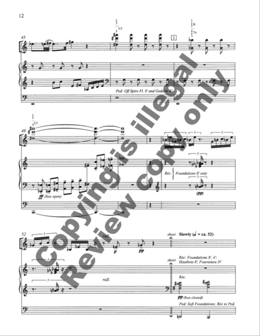 Nebulae Alto Saxophone scores gallery preview page 10