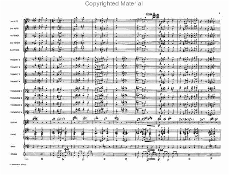 Cool Down Cool Down Jazz Ensemble scores gallery preview page 5