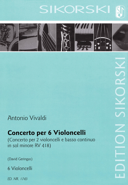 Antonio Vivaldi : Concerto for Six Violoncellos