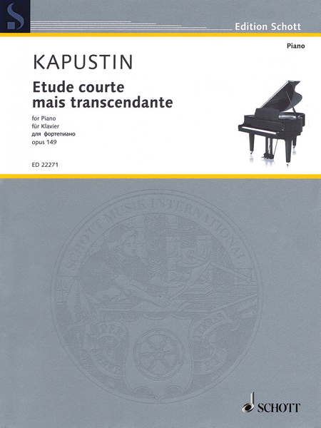 Etude Courte Mais Transcendante, Op. 149 Piano