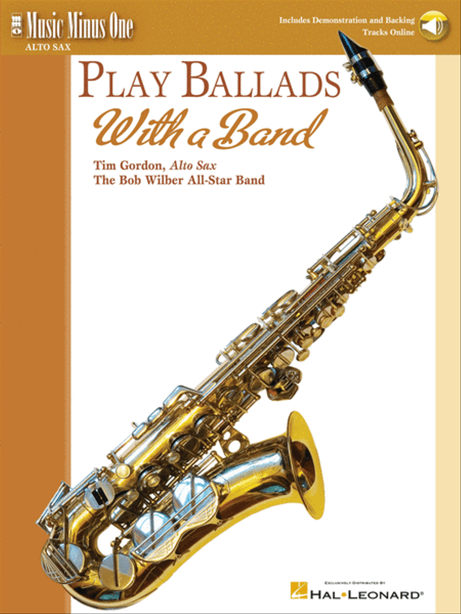 Play Ballads with a Band Alto Saxophone scores gallery preview page 1